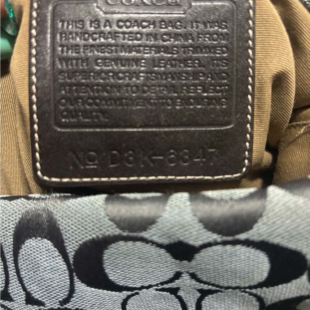 Coach Signature Jacquard Crossbody Bag - Picture 4 of 6